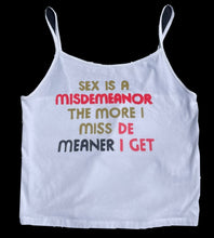 Load image into Gallery viewer, Misdemeanor Tank - S/M