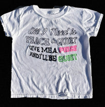 Load image into Gallery viewer, Peace&amp;Quiet Shirt - XXS/XS
