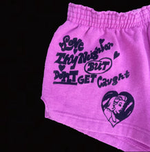 Load image into Gallery viewer, LOVE THY NEIGHBOR SHORTS (S)
